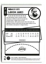 LeBron James 2021-22 Hoops #136