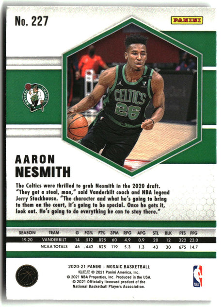 Aaron Nesmith 2020-21 Panini Mosaic #227