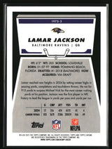Lamar Jackson 2025 Topps Chrome 1975 Topps #1975-3