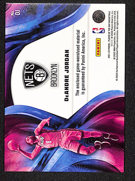 DeAndre Jordan 2021-22 Panini NBA Player of the Day Jumbo Memorabilia #DJ #/64