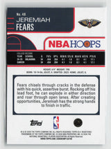 Jeremiah Fears 2025-26 Hoops #48