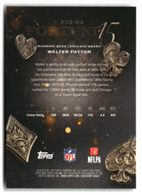 Walter Payton 2025 Topps Chrome Fortune 15 #F15-34