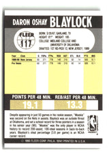 Mookie Blaylock 1990-91 Fleer #117