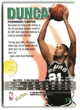 Tim Duncan 1997-98 SkyBox Z-Force #111