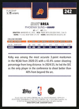 Koby Brea 2025-26 Topps #242