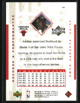 Michael Jordan 1999 Upper Deck Michael Jordan Athlete of the Century #44