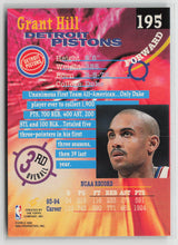 Grant Hill 1994-95 Stadium Club #195