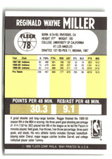 Reggie Miller 1990-91 Fleer #78
