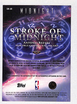 Antonio Reeves 2025-26 Topps Midnight Stroke of Midnight Autographs #SM-AR