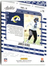 Jared Verse 2024 Panini Absolute Retail #119
