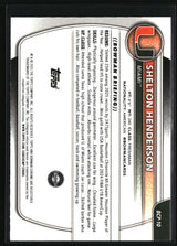 Shelton Henderson 2025-26 Bowman Chrome Prospects Reptilian Refractor #BCP-10