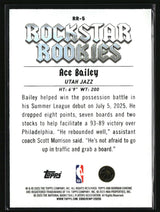 Ace Bailey 2025-26 Bowman Rockstar Rookies #RR-5
