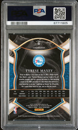 Tyrese Maxey 2020 Panini Select #81 PSA 10