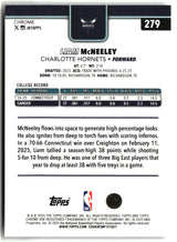 Liam McNeeley 2025-26 Topps Chrome #279