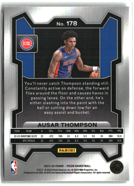 Ausar Thompson 2023-24 Panini Prizm #178