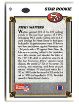 Ricky Watters 1991 Upper Deck #9