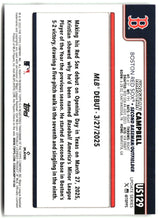 Kristian Campbell 2025 Topps Update #US129