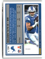 Golden Tate III 2025 Donruss Optic Holo #124