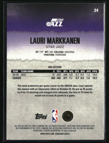 Lauri Markkanen 2025-26 Topps Signature Class Blue & Orange #24