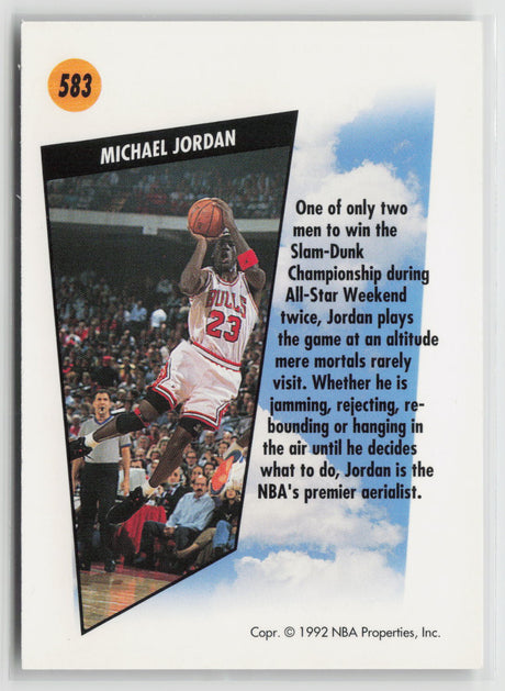 Michael Jordan 1991-92 SkyBox #583