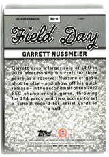 Garrett Nussmeier 2024 Bowman University Best Field Day #FD-8