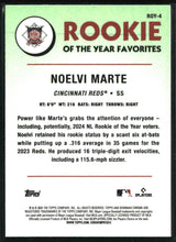 Noelvi Marte 2024 Bowman Rookie of the Year Favorites #ROY-4