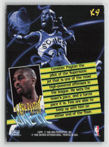 Gary Payton 1995-96 SkyBox Premium Kinetic #K9