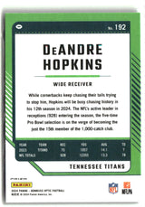 DeAndre Hopkins 2024 Donruss Optic Holo #192