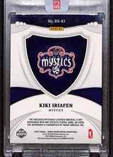 Kiki Iriafen 2025 WNBA Rookie Silhouettes /99 Mystery Redemption #RS-KI
