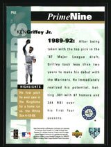 Ken Griffey Jr. 1998 Upper Deck Prime Nine #PN1