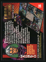 Magneto 1994 Fleer Marvel Universe #14