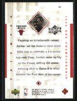 Michael Jordan 1999 Upper Deck Michael Jordan Athlete of the Century #90