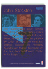 John Stockton 1996-97 SkyBox Premium Triple Threats #TT7