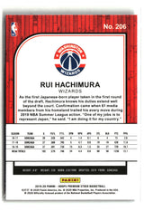 Rui Hachimura 2019-20 Hoops Premium Stock #206