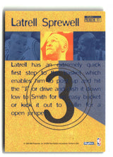 Latrell Sprewell 1996-97 SkyBox Premium Triple Threats #TT3