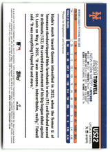 Blade Tidwell 2025 Topps Update #US22