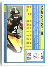 Kaleb Johnson 2025 Donruss #322
