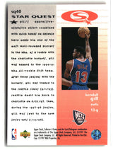 Kendall Gill 1997-98 Collector's Choice StarQuest #SQ40