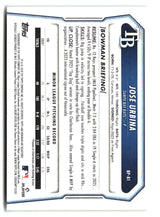 Jose Urbina 2026 Bowman Prospects #BP-81
