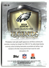 Brian Dawkins 2025 Topps Chrome Legends of the Gridiron #LOG-38