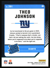 Theo Johnson 2024 Donruss Optic #291