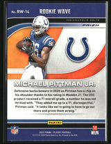 Michael Pittman Jr. 2020 Panini Playoff Rookie Wave Silver #RW-14
