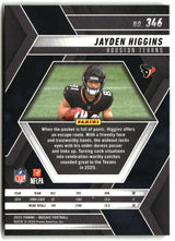 Jayden Higgins 2025 Panini Mosaic #346