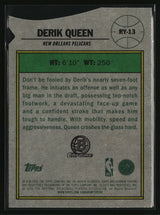 Derik Queen 2025-26 Bowman Rookie Of The Year Favorites #RY-13
