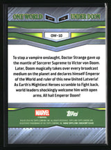 One World Under Doom #10 2026 Topps Chrome Marvel Comics #OW-10