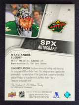 Marc-Andre Fleury 2022-23 SPx Autographs #56
