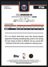 Tre Johnson III 2025-26 Topps Holiday #H166