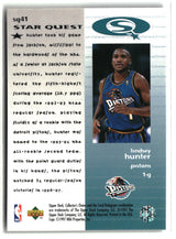 Lindsey Hunter 1997-98 Collector's Choice StarQuest #SQ41