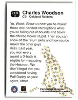 Charles Woodson 1998 SkyBox Premium D'stroyers #3 D