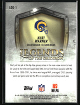 Kurt Warner 2025 Topps Chrome Legends of the Gridiron #LOG-1
